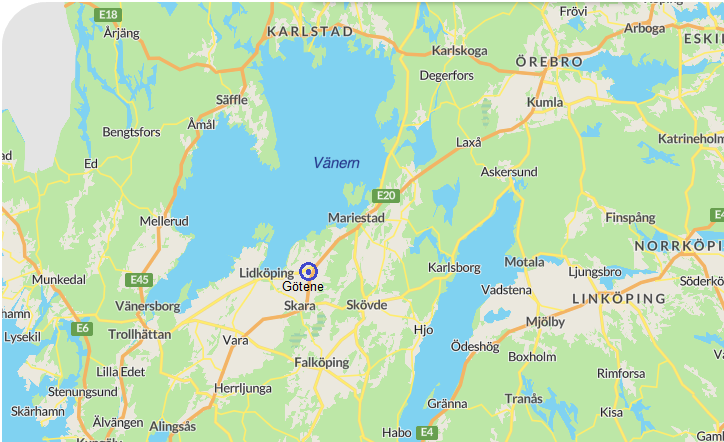 Lidköping Karta / Rentman i Lidköping AB, Lidköping, Sockerbruksgatan